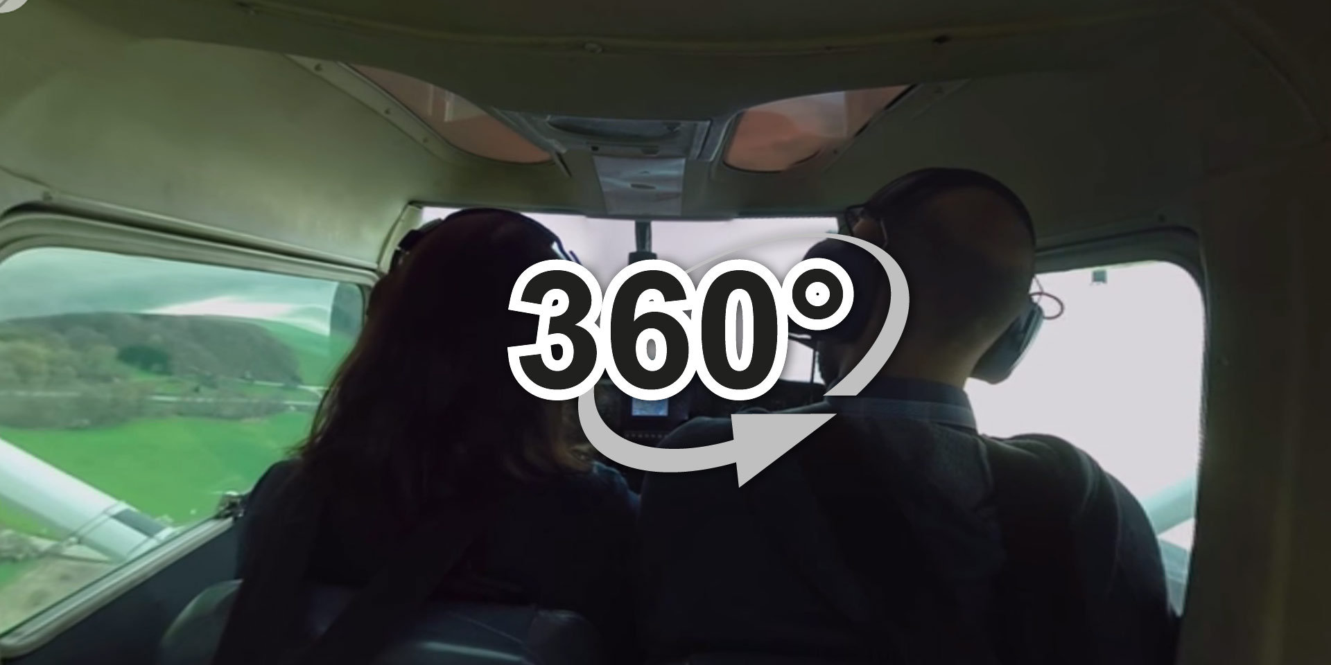 Flugstunde in 360 Grad